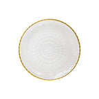 Assiette plate goldline 28x28x2.5cm AULICA