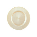 Assiette plate vanille AULICA