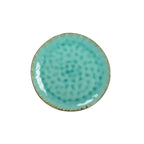Assiette plate verte AULICA
