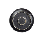 Assiette plate verte AULICA
