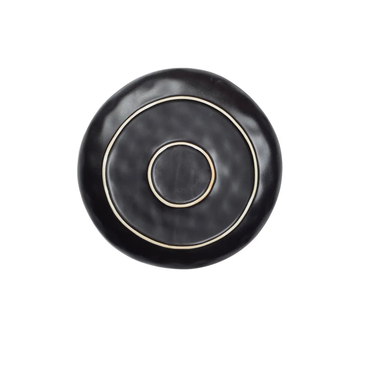 Assiette plate verte AULICA