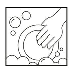 Bocal de stock lapin Ø 13x30 cm cm rose blanc cœurs de céramique couvercle bocal Clayre & Eef.