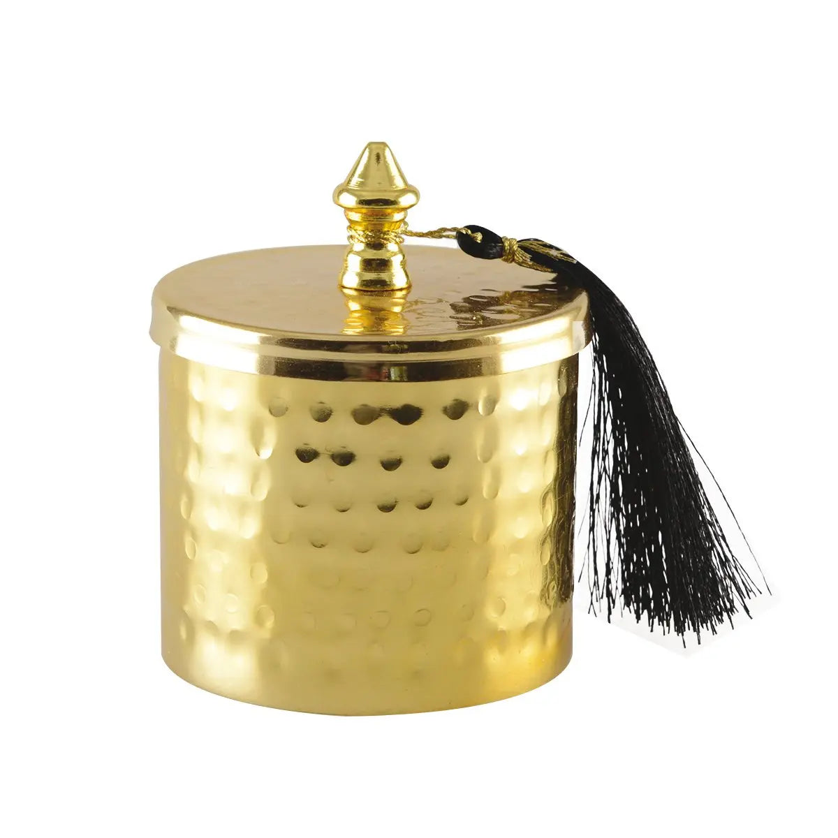 Boîte dorée martelée 8x10cm AULICA