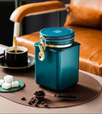 Boîte rangement théière café nordique – Conteneur stockage artisanal moderne Dropshipman