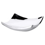 Bol Dallas (19 x 19 cm) carré, acier inoxydable hautement poli, bol décoratif, coupe à fruits EDZARD-SHOP.com