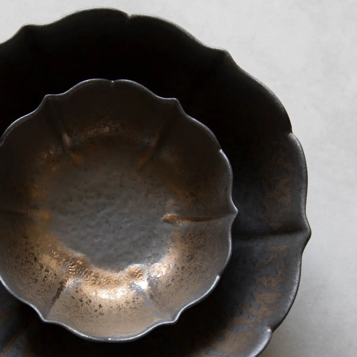 Bol céramique Dark Lotus  – Cérémonie fait main artisanal rinçage du thé Dropshipman