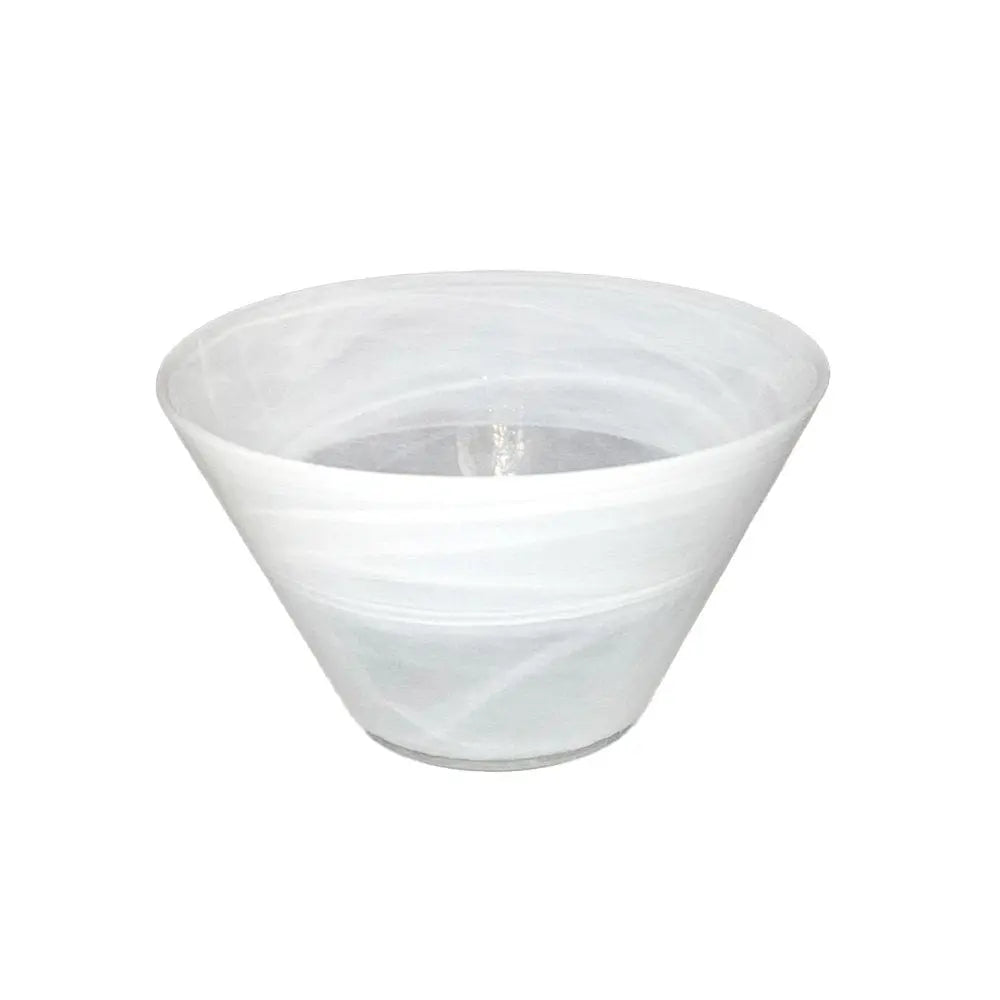 Bol conique blanc 14x14x8cm AULICA
