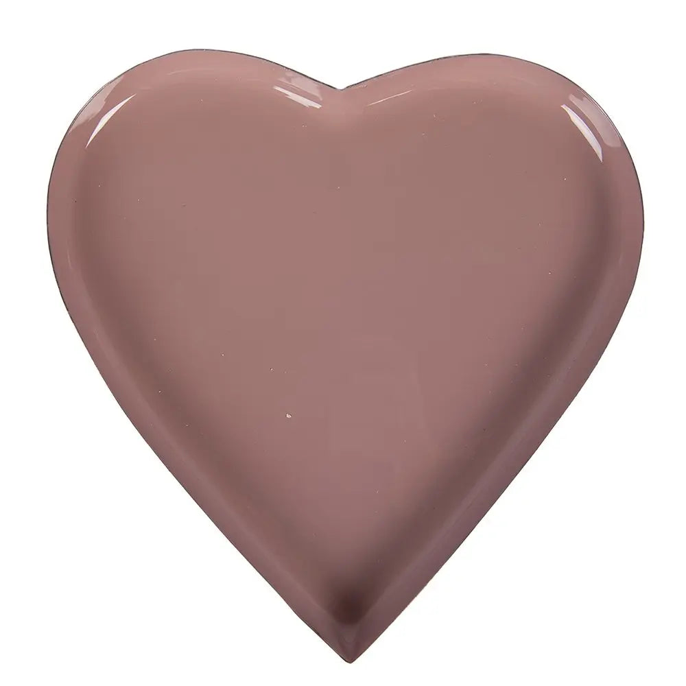 Bol déco Lot de 3 Coeur Ø 24 / Ø 19 / Ø 13 cm Multicolore Métal Clayre & Eef.