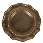 Bol décoratif Ø 20x2 cm Aluminium doré Clayre & Eef.