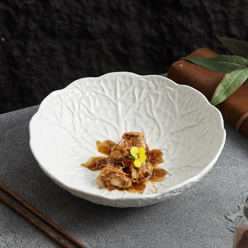 Bol nouilles céramique Chou  – Bol soupe porcelaine haut de gamme Dropshipman