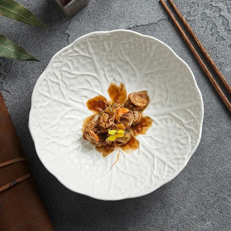 Bol nouilles céramique Chou  – Bol soupe porcelaine haut de gamme Dropshipman