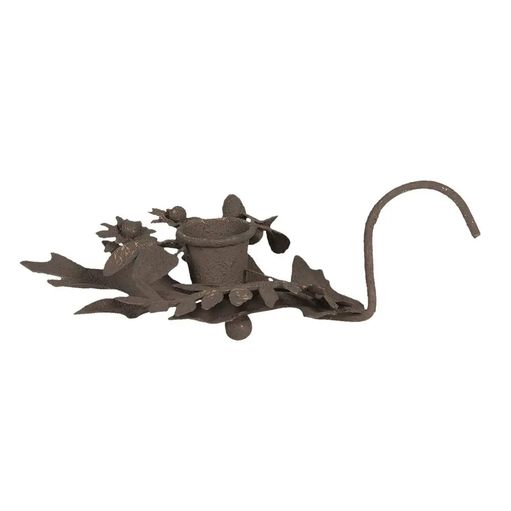 Bougeoir 13x9x3 cm Clayre & Eef.