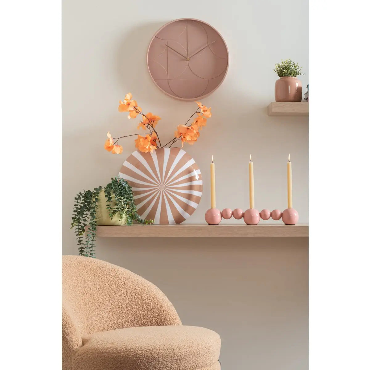 Bougeoir Bulles Droites Present Time