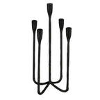 Bougeoir Christy Noir Mica Decorations