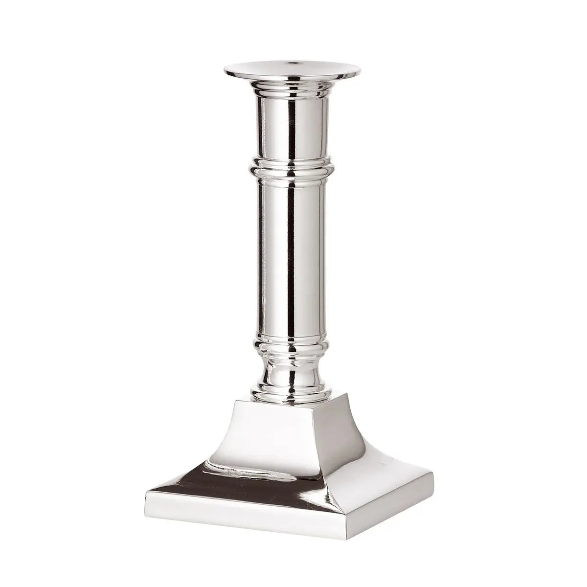 Bougeoir EDZARD Chandelier Kent, argenté, résistant au ternissement, hauteur 16 cm EDZARD-SHOP.com
