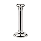 Bougeoir EDZARD Fiona pour bougie bâton, hauteur 18 cm, noble argenté, protégé contre la ternissure EDZARD-SHOP.com