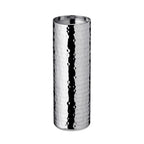 Bougeoir EDZARD, bougeoir Agadir, acier inoxydable, très poli, diamètre 8,5 cm, hauteur 25 cm EDZARD-SHOP.com