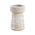 Bougeoir The Serene - Béton Naturel - L Bazar Bizar Living
