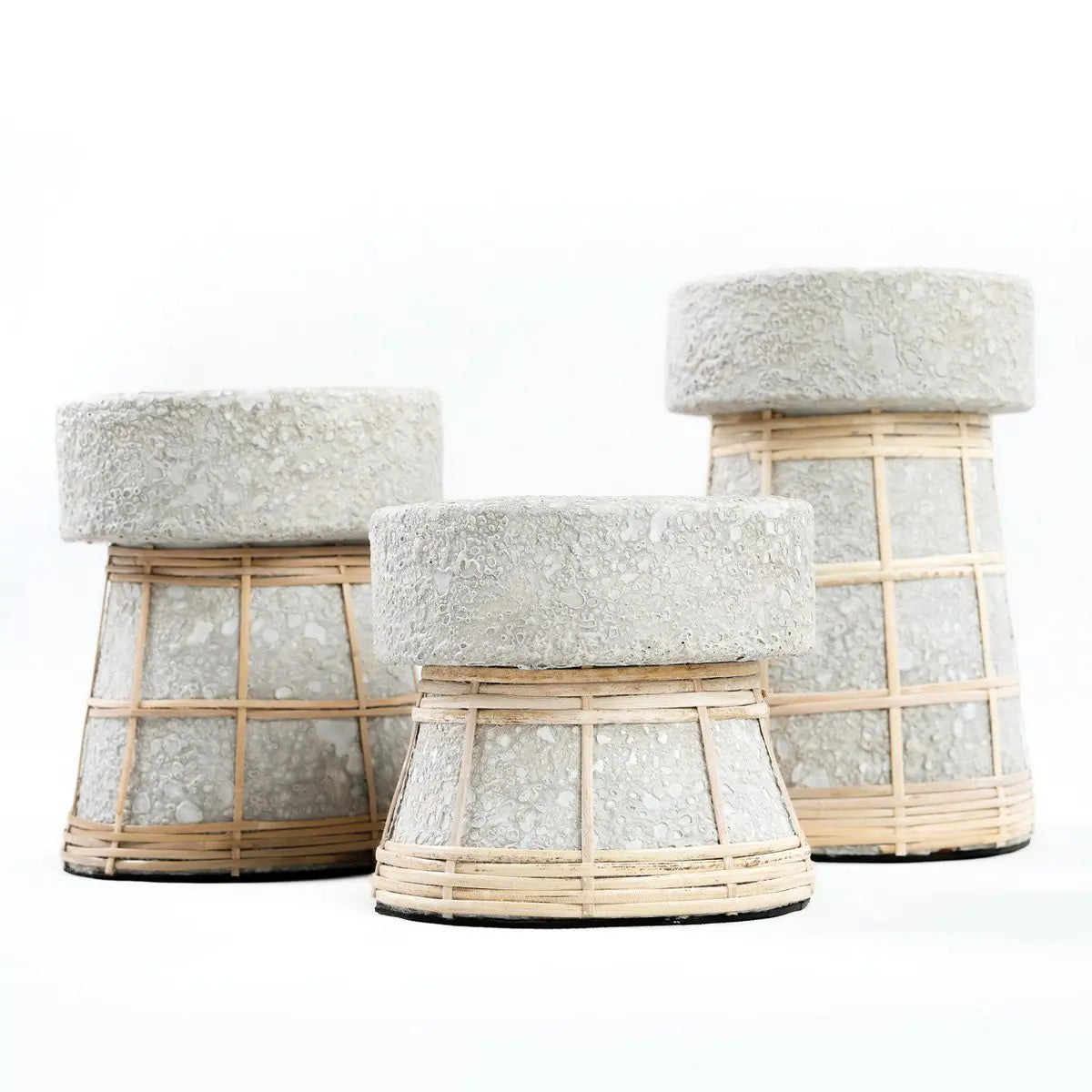 Bougeoir The Serene - Béton Naturel - L Bazar Bizar Living