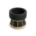 Bougeoir The Serene - Noir Naturel - S Bazar Bizar Living
