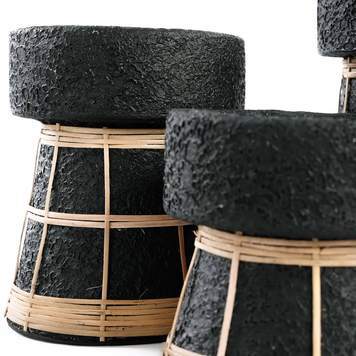 Bougeoir The Serene - Noir Naturel - S Bazar Bizar Living