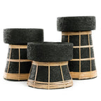 Bougeoir The Serene - Noir Naturel - S Bazar Bizar Living