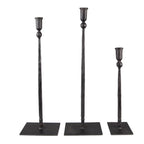 Bougeoir (lot de 3) 16x10x52 / 16x10x49 / 10x9x35 cm Clayre & Eef.
