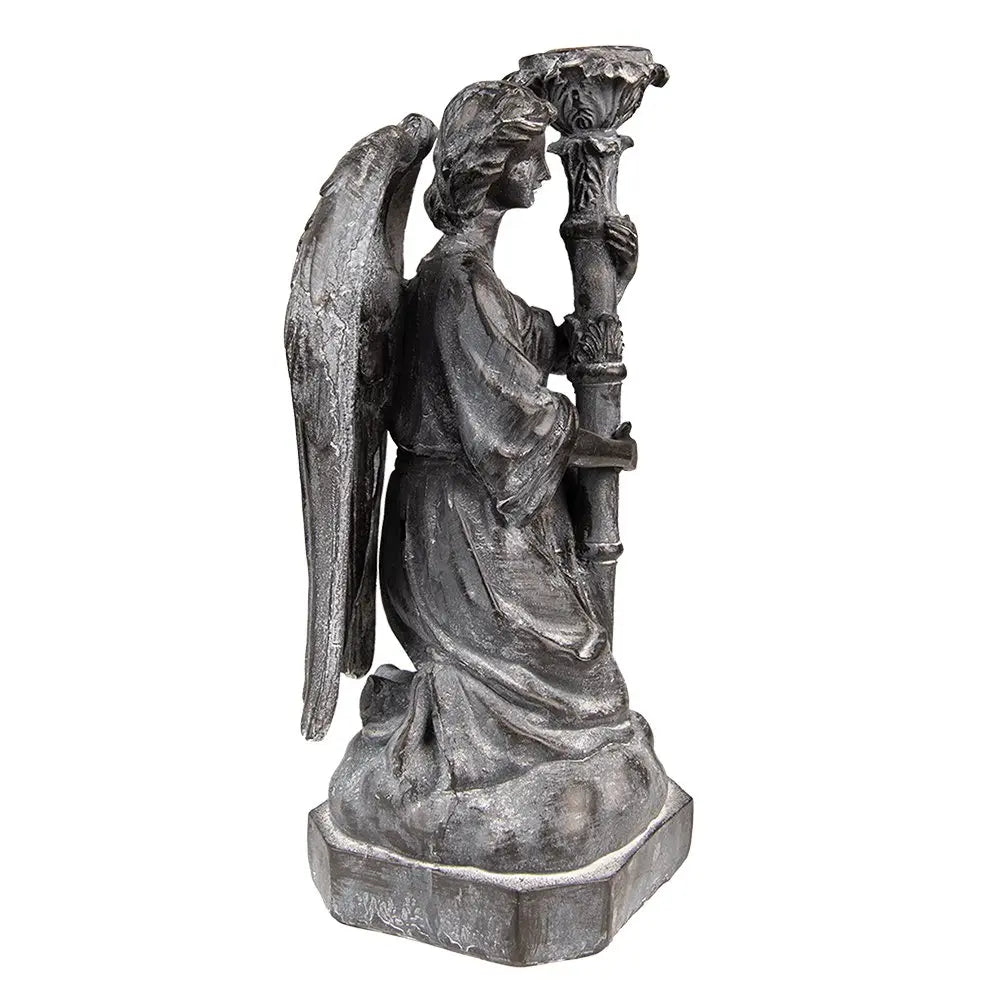 Bougeoir ange 15x14x29 cm Clayre & Eef.