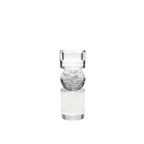 Bougeoir bulle en verre 6x6x16.2cm AULICA