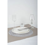 Bougeoir en verre h24.5cm AULICA