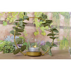 Bougeoir rond Floral AULICA