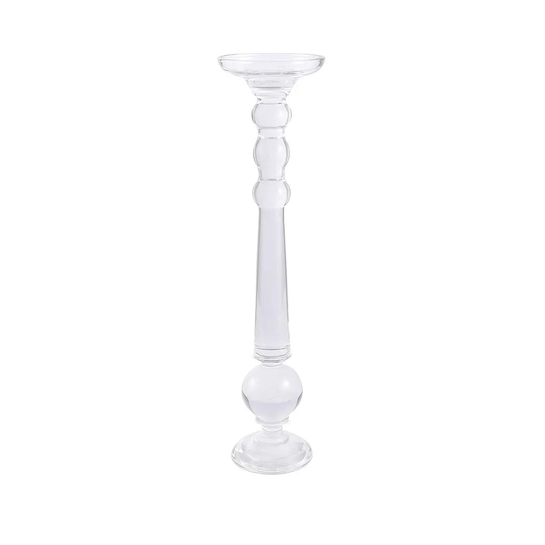 Bougeoir verre arrondi h.60cm AULICA