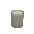 Bougie argent parfum vanille 7x7x8cm AULICA