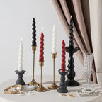 Bougie aromathérapie spirale française – Style Ins en cire soja artisanale Dropshipman