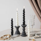 Bougie aromathérapie spirale française – Style Ins en cire soja artisanale Dropshipman