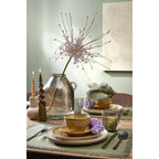 Bougie de table Twist Marron clair Mica Decorations