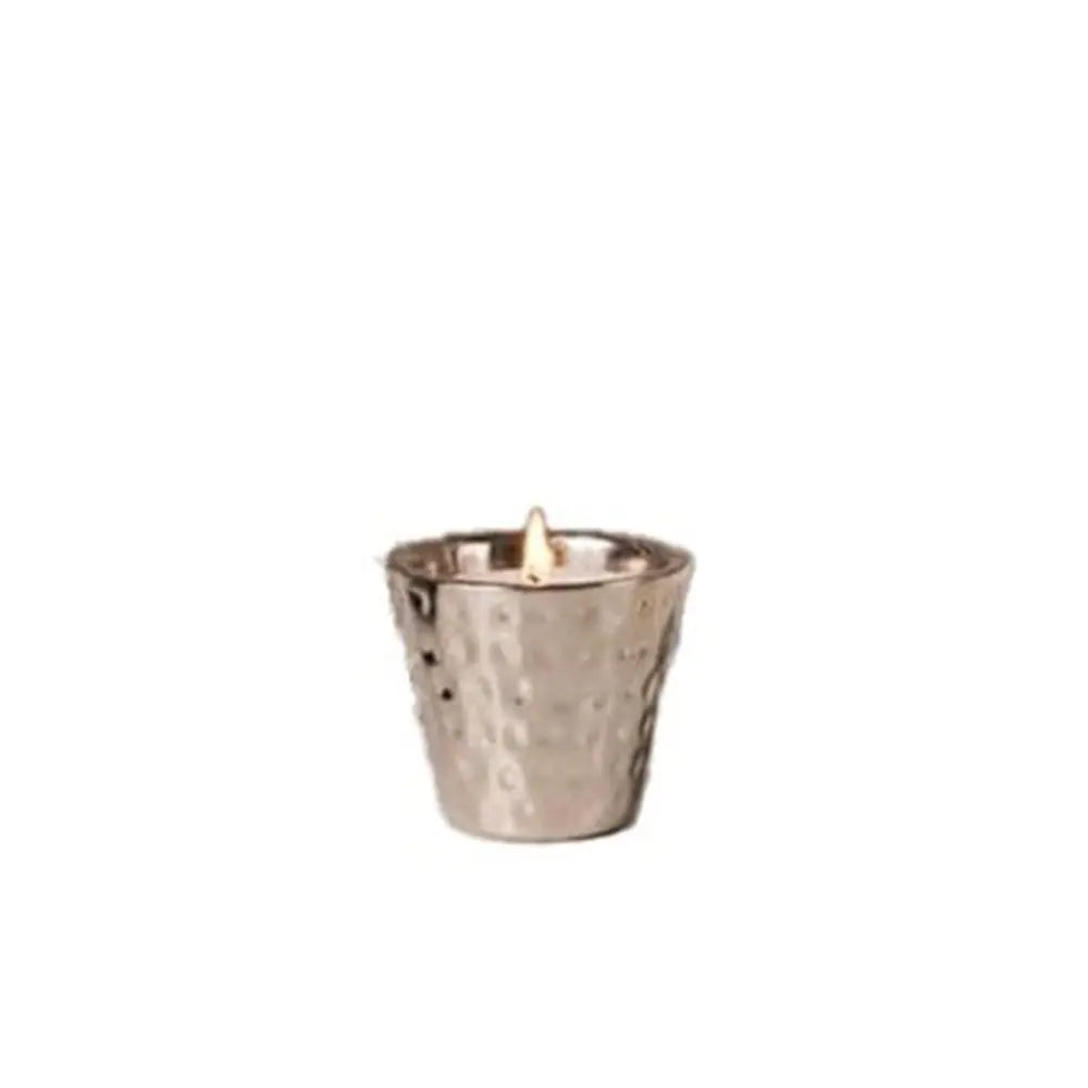 Bougie martelé argent petit modèle AULICA