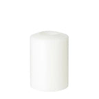 Bougie permanente Cornelius Double Pine (hauteur 12 cm, Ø 8 cm), blanche, résistante à la chaleur jusqu'à 90° EDZARD-SHOP.com