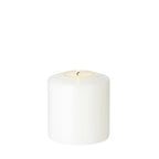 Bougie permanente Cornelius Double Pine (hauteur 9 cm, Ø 8 cm), blanche, résistante à la chaleur jusqu'à 90° EDZARD-SHOP.com