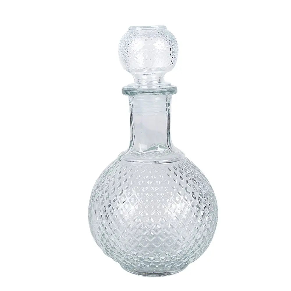 Bouteille de décoration 525 ml en verre transparent Clayre & Eef.