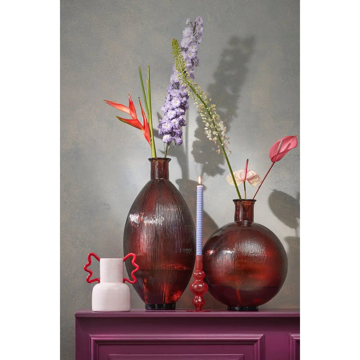 Bouteille décorative de Firenza Dark Brown Mica Decorations