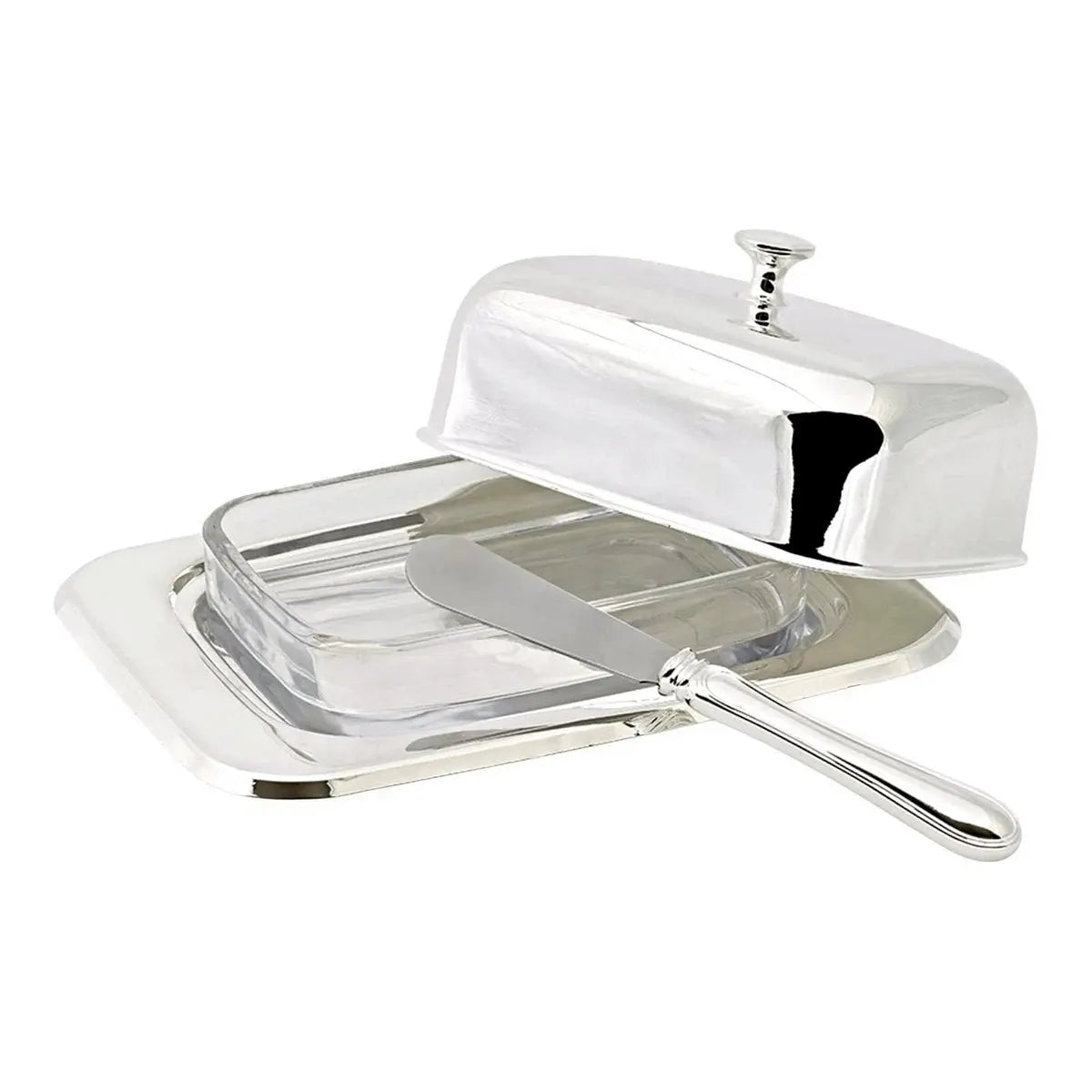 Butterdose Mista mit Messer (L 18 cm) EDZARD-SHOP.com