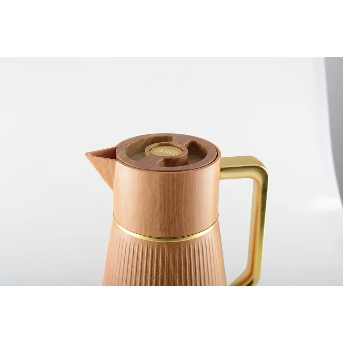 Cafetière bois avec anse dorée 1L AULICA