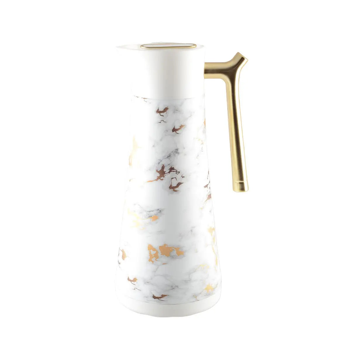 Cafetière isotherme marbre avec anse dorée 1L AULICA