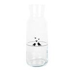 Carafe 1000 ml Oiseaux en Verre Transparent Clayre & Eef.