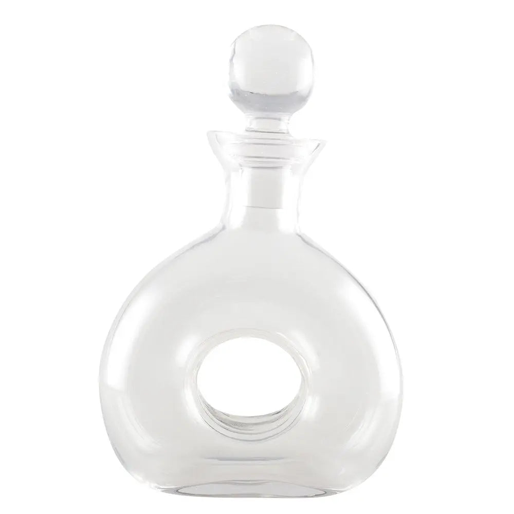 Carafe à whisky en verre avec trou 19x27.5cm AULICA