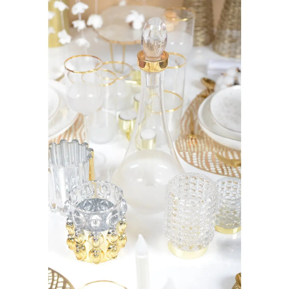 Carafe bord doré Nish AULICA