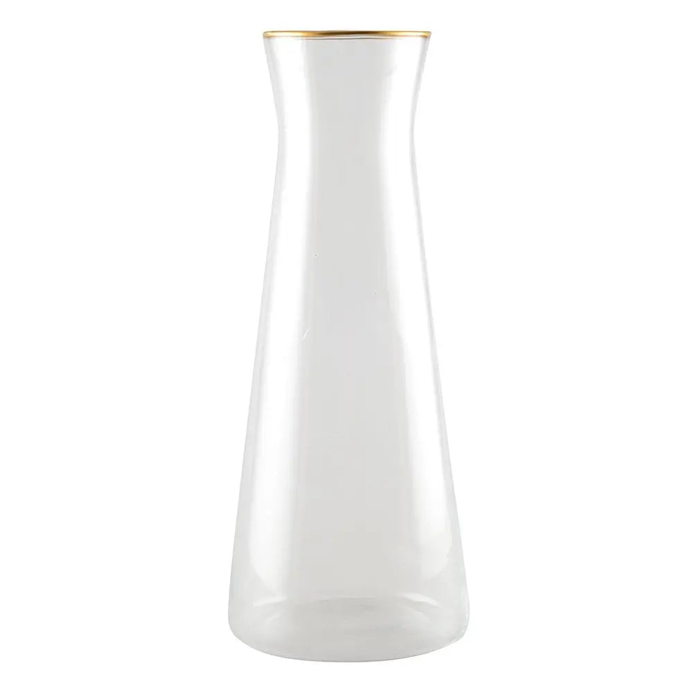 Carafe bord doré mat h28cm AULICA