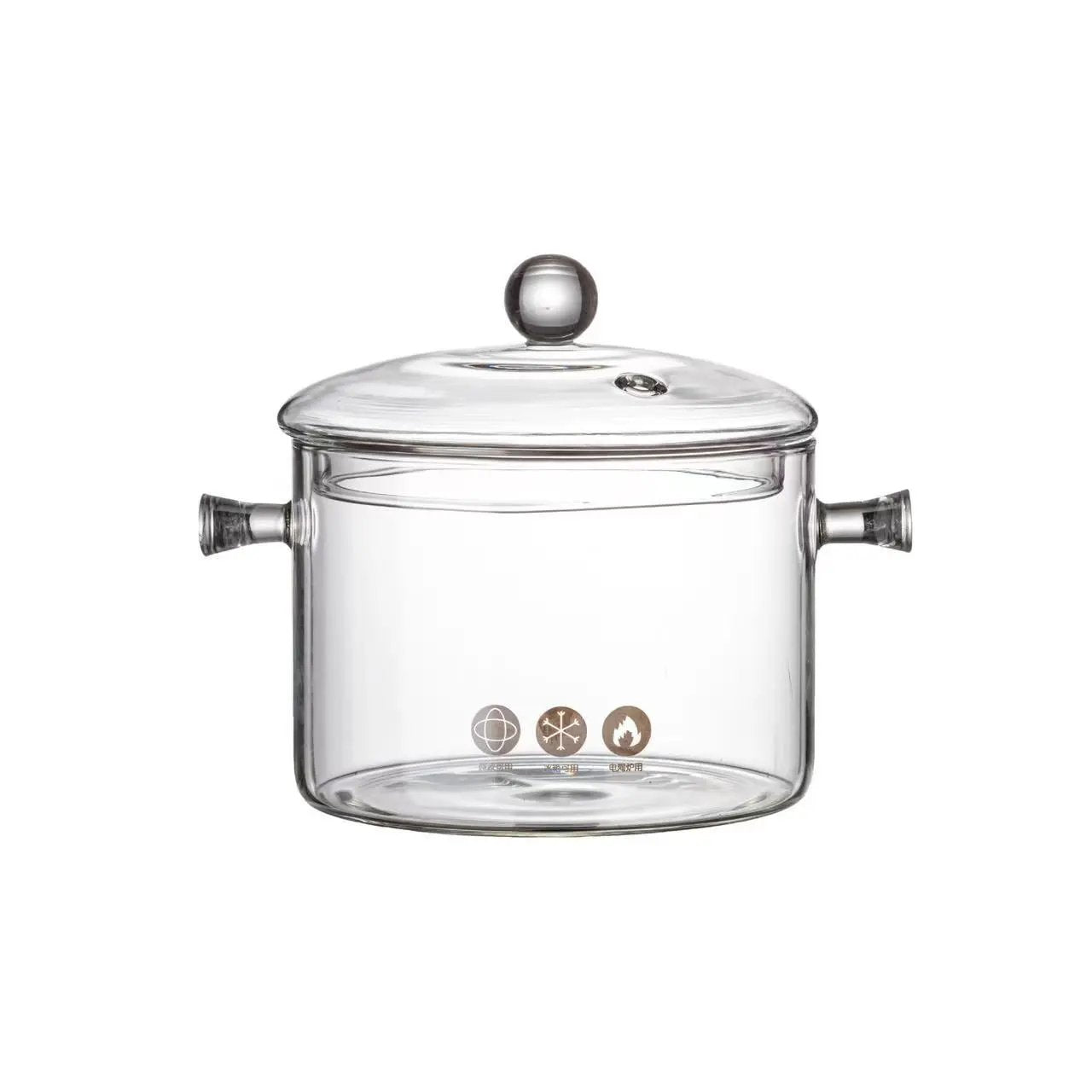 Casserole verre borosilicate transparent plaque induction – Couvercle hermétique cuisine moderne 04
