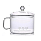 Casserole verre borosilicate transparent plaque induction – Couvercle hermétique cuisine moderne 07
